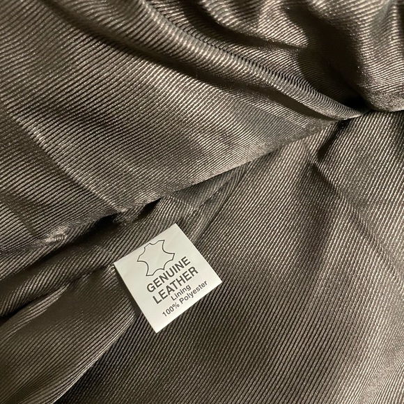 Tanners Avenue Brown Genuine Leather Jacket - Picture 2 of 6